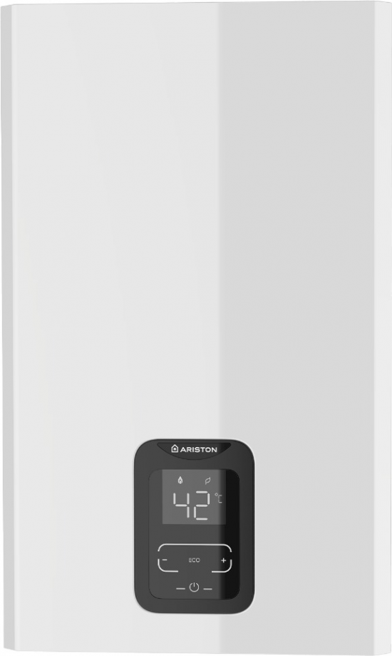 Calentador gas butano Ariston NEXT EVO X 11 LPGPIB EU, estanco, bajo NOx, clase A, 11 litros, compatible equipos solares, blanco